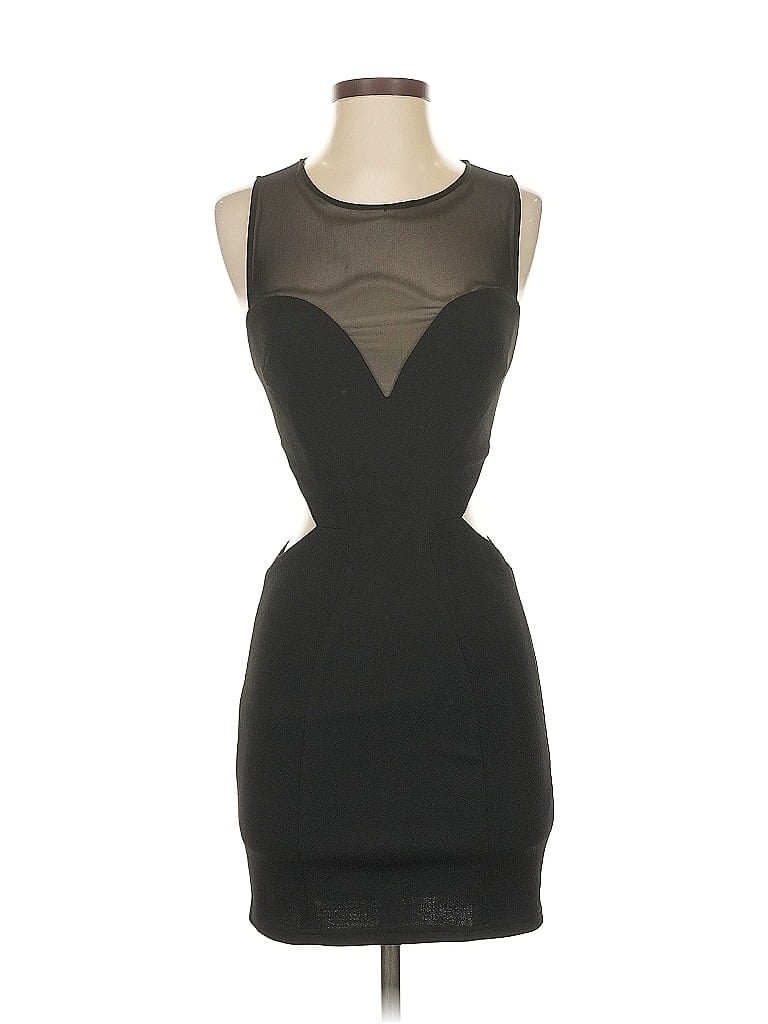 Pre-owned Forever 21 Cocktail Dress In Black