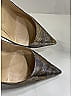 Jimmy Choo Metallic Silver Gold Heels Size EU 40 - photo 4