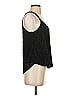 Blu Pepper 100% Polyester Black Sleeveless Blouse Size S - photo 4