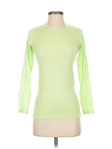 Alo Yoga Green 3/4 Sleeve T-Shirt Size XS