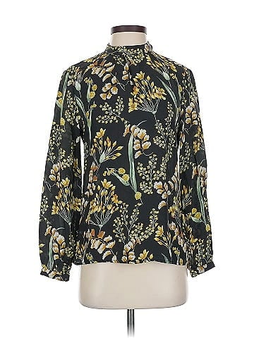 J. McLaughlin 3/4 Sleeve Silk Top (view 1)
