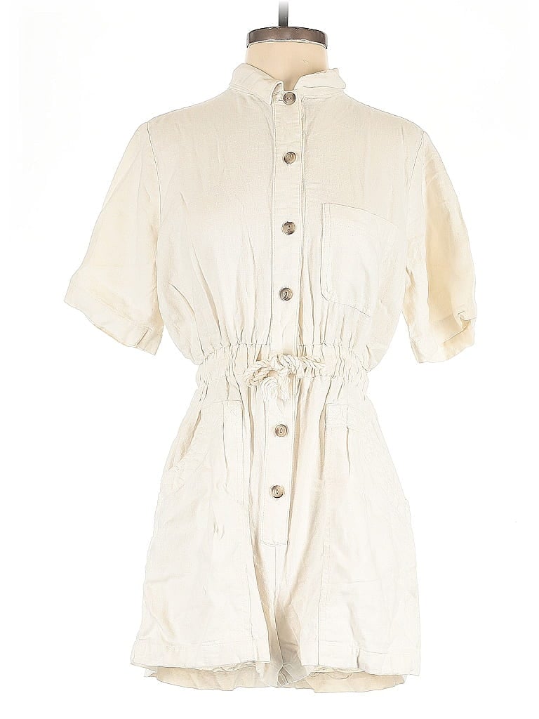 Pre-owned Universal Thread Romper In White