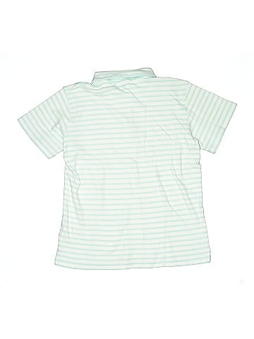 J. Bailey 100% Cotton Green Short Sleeve Polo Size 10