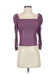 Open Edit 3/4 Sleeve Top