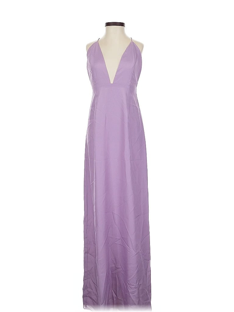 Superdown 100% Polyester Purple Casual Dress Size XS - photo 1