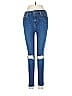 Topshop Hearts Blue Jeans Size 28 waist - photo 1