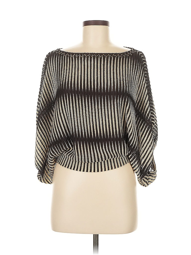 Alberto Makali Black 3/4 Sleeve Blouse Size M - photo 1
