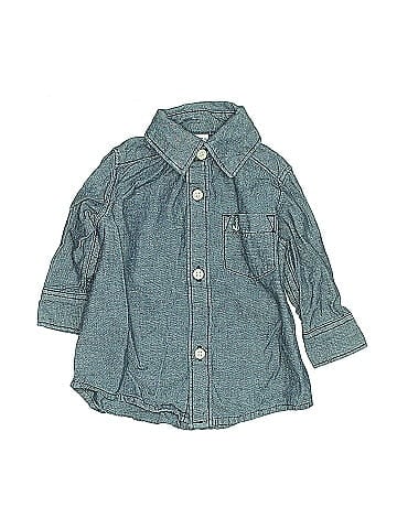 Carter's Long Sleeve Button-Down Shirt (view 1)