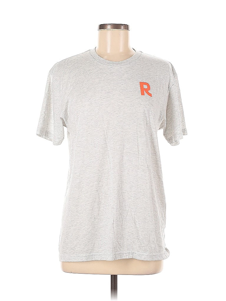 Click to view more detailed imagery on our partner's website Pre-owned Next Level Apparel Short Sleeve T-shirt In Silver