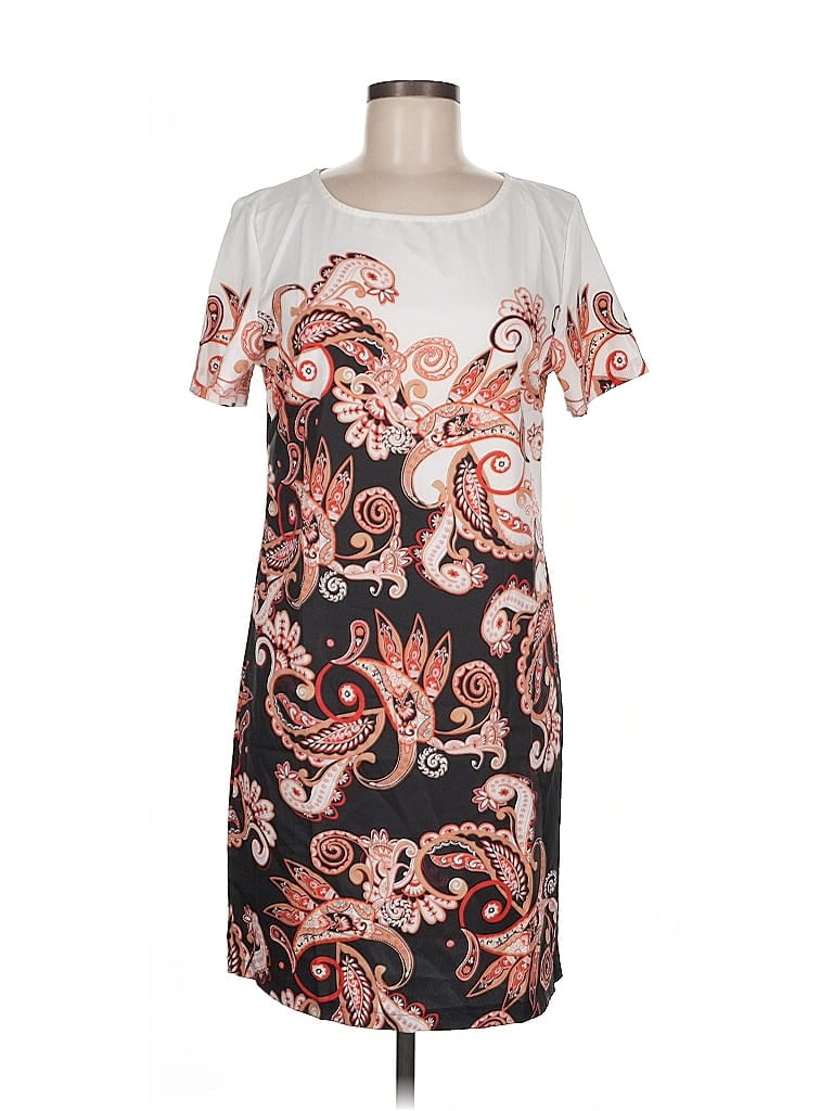 Pre-owned Emery Rose Casual Dress In White