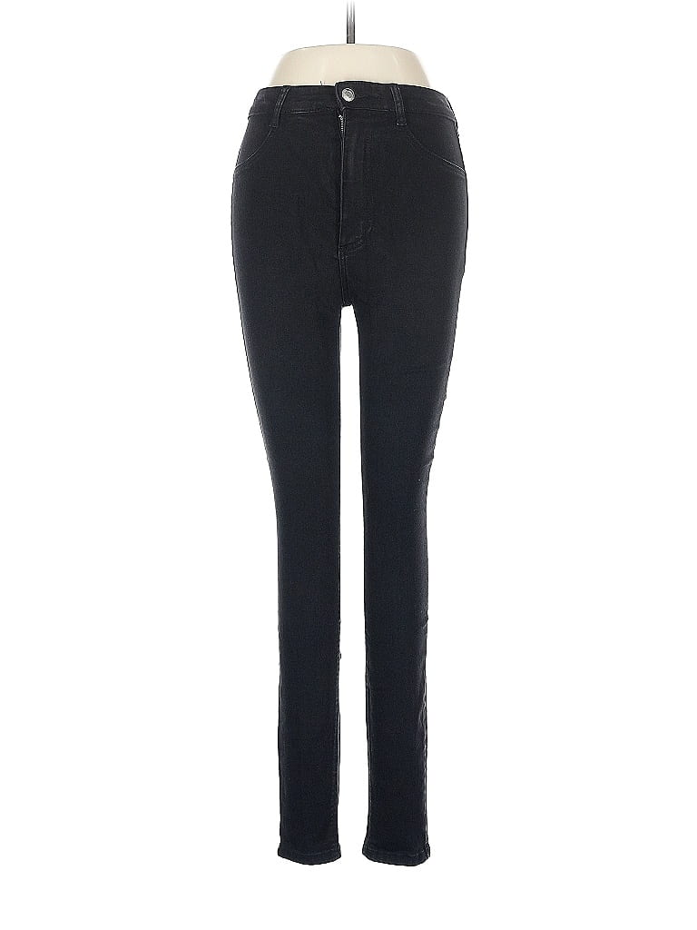 Pre-owned Zara Jeggings In Black