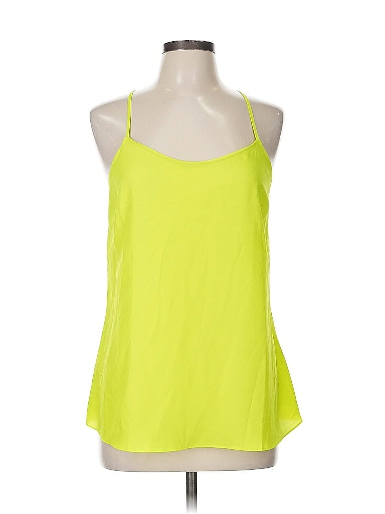 Pre-owned J.crew Factory Store Sleeveless Blouse In Green