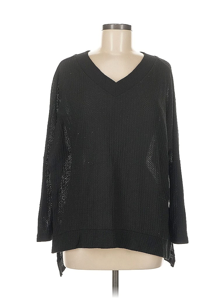 Pre-owned Anrabess 3/4 Sleeve T-shirt In Black