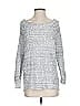 Free People Tweed Silver Gray Pullover Sweater Size S - photo 1