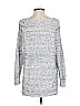 Free People Tweed Silver Gray Pullover Sweater Size S - photo 2