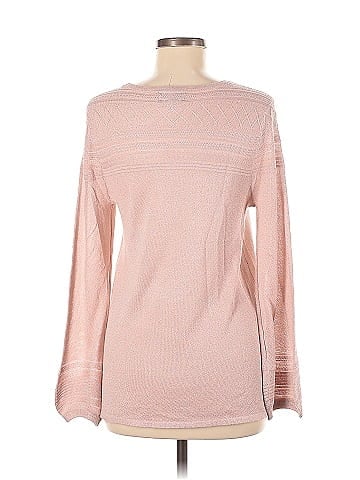 Liz Claiborne Career Long Sleeve T-Shirt (view 2)