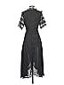Lulus 100% Polyester Polka Dots Black Cocktail Dress Size XS - photo 2