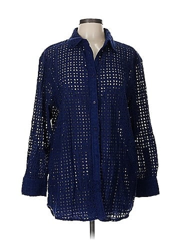 Solid & Striped Long Sleeve Blouse (view 1)