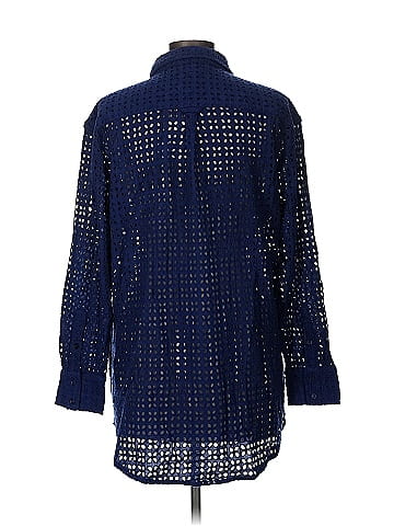 Solid & Striped Long Sleeve Blouse (view 2)
