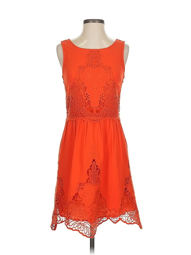 Pre-owned Gianni Bini Cocktail Dress In Orange