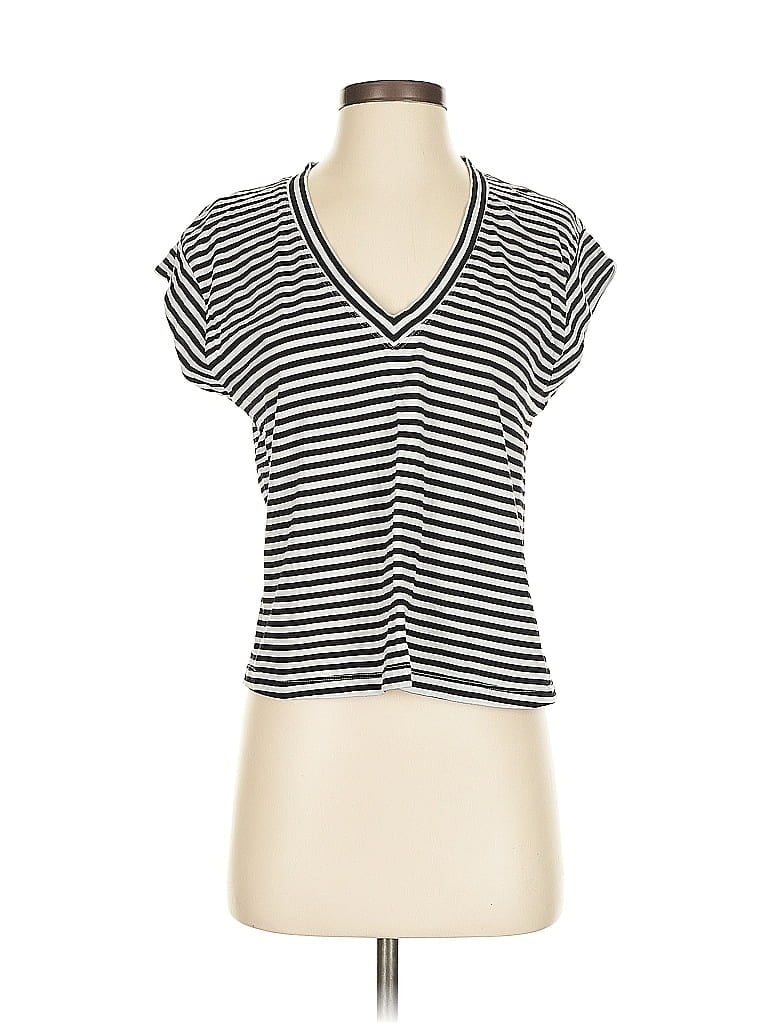 Pre-owned Express Short Sleeve T-shirt In White