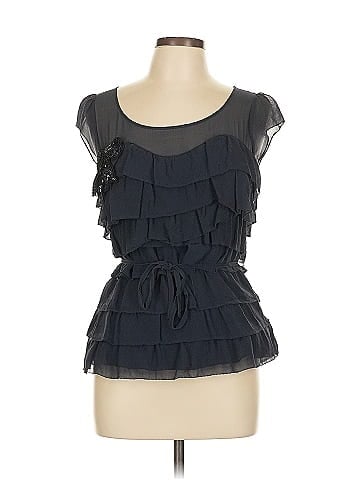 Floreat Sleeveless Silk Top (view 1)