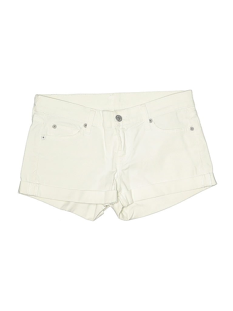 Pre-owned 7 For All Mankind Shorts In White
