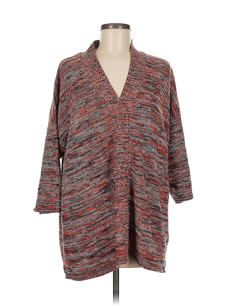 PUREJILL Pre-owned Cardigan Sweater In Red