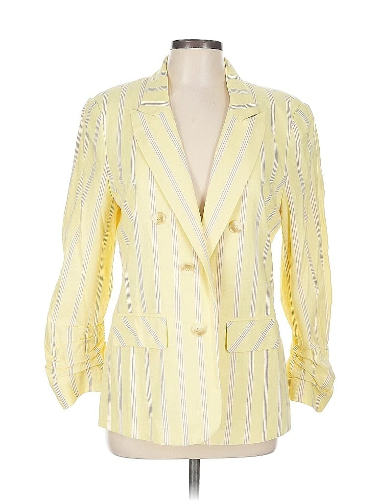 Click to view more detailed imagery on our partner's website Pre-owned 1.state Blazer Jacket In Yellow