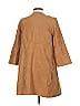 H&M 100% Polyester Brown Coat Size 4 - photo 2