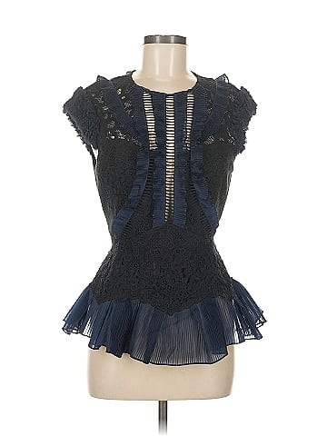Rebecca Taylor Short Sleeve Top (view 1)