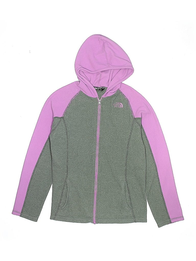 Click to view more detailed imagery on our partner's website Pre-owned The North Face Kids' Zip Up Hoodie In Gray