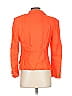 Bill Blass 100% Rayon Orange Blazer Size 4 - photo 2