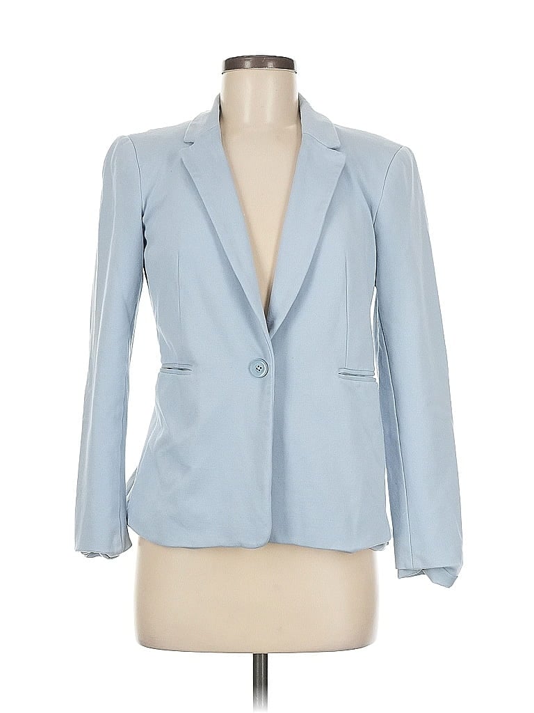 Pre-owned T Tahari Blazer Jacket In Blue