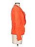 Bill Blass 100% Rayon Orange Blazer Size 4 - photo 4