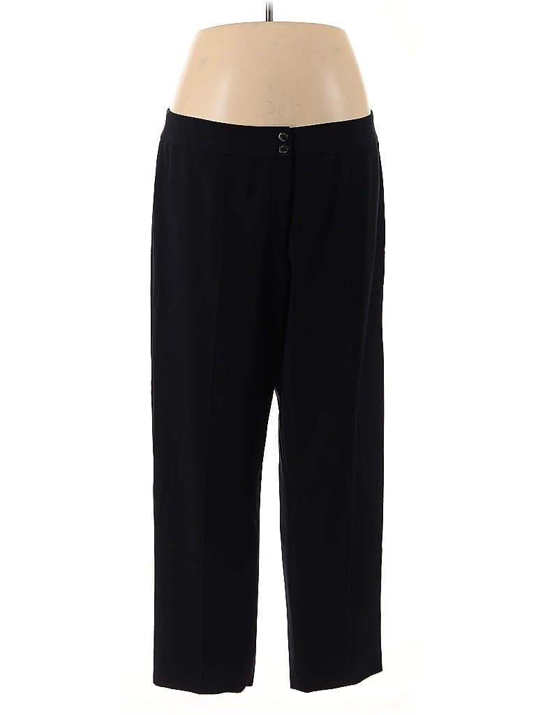 Pre-owned Calvin Klein Casual Pants In Black