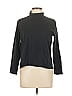 Lands' End 100% Cotton Black Turtleneck Sweater Size L (petite) - photo 1