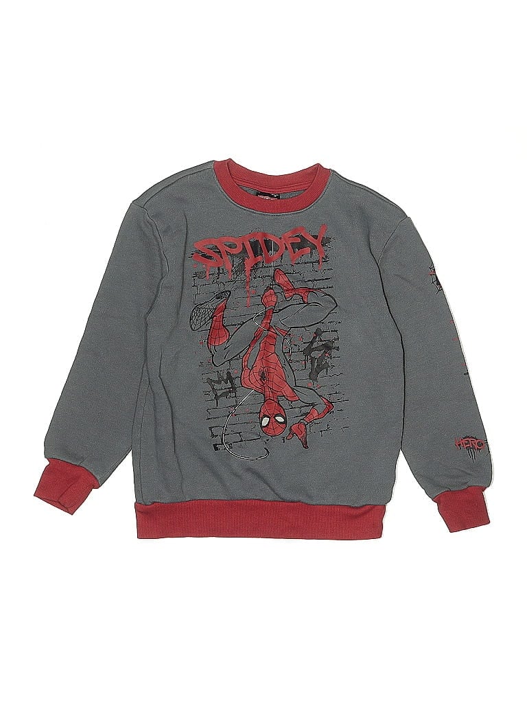 Marvel Gray Sweatshirt Size S (kids) - photo 1
