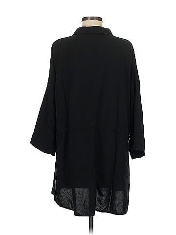 L Space 3/4 Sleeve Button-Down Shirt (view 2)