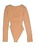 Bershka Tan Brown Bodysuit Size S - photo 2