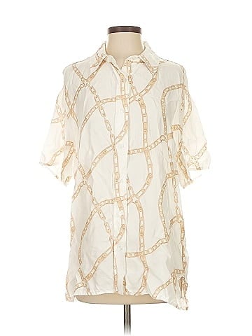 Anine Bing Short Sleeve Blouse (view 1)