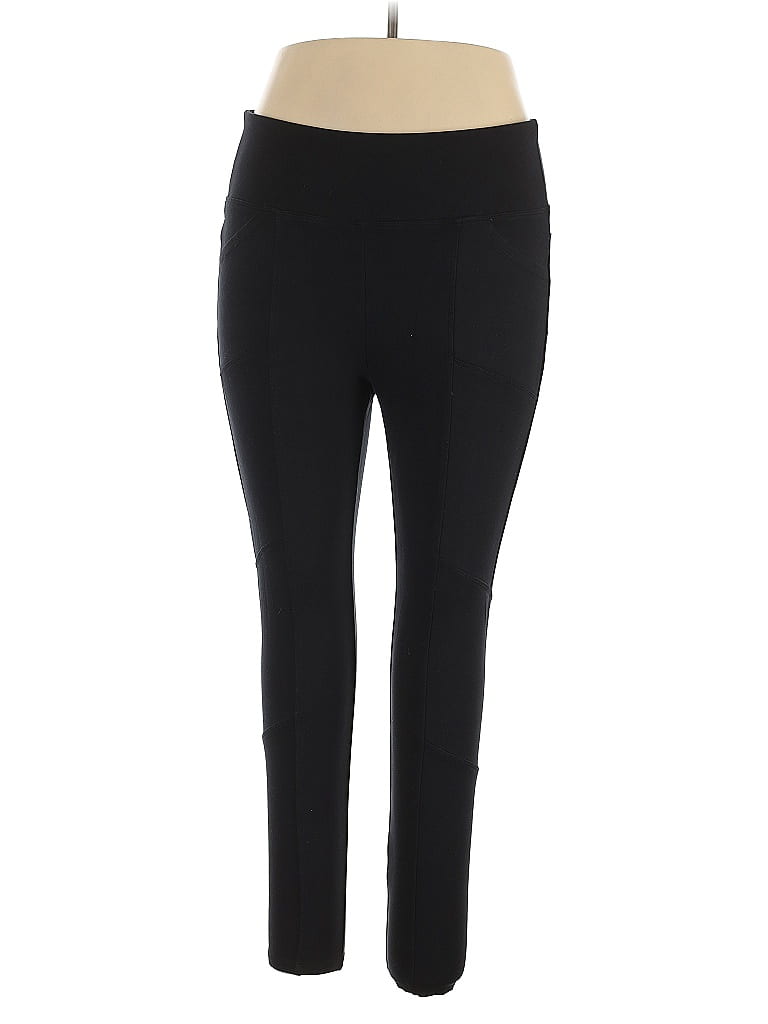 Pre-owned Marika Active Pants In Black
