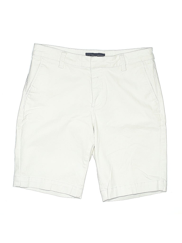 Pre-owned Sanctuary For Anthropologie Khaki Shorts In White