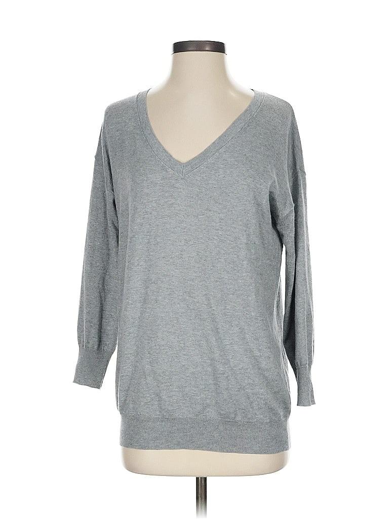 Pre-owned Banana Republic Pullover Sweater In Gray