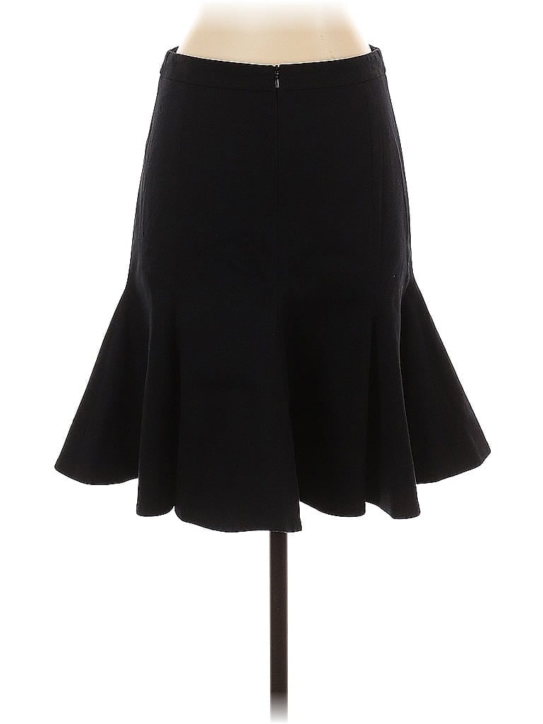 Akris Punto Solid Black Formal Skirt Size 4 - photo 1