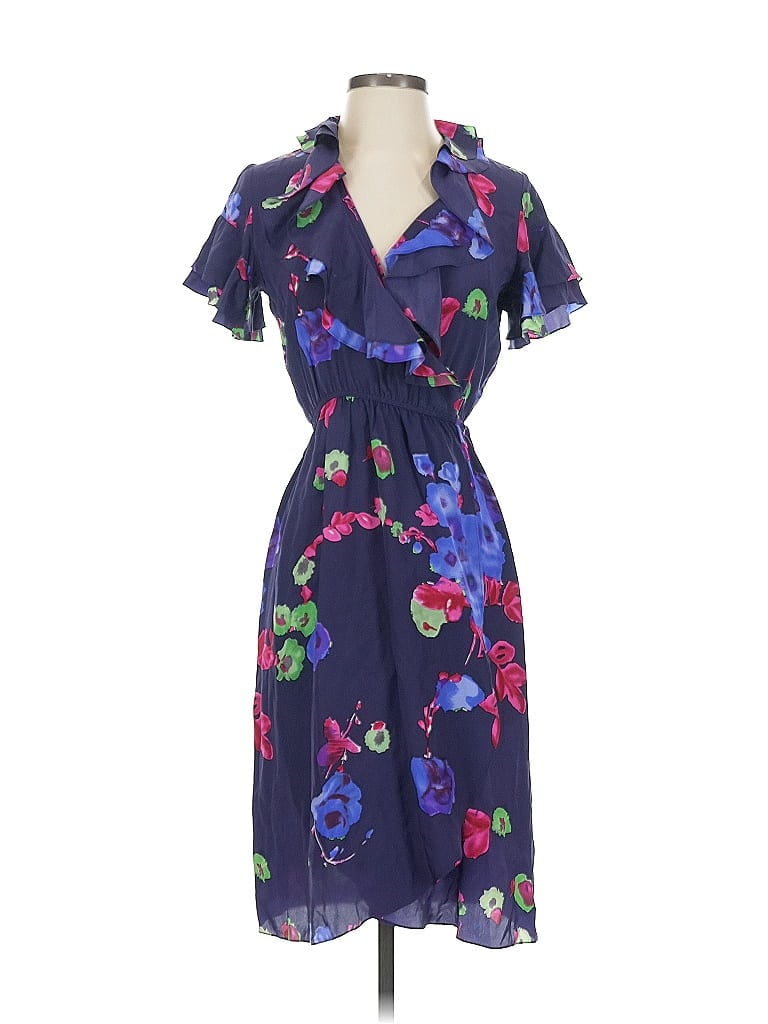 Pre-owned Tucker Casual Dress In Blue