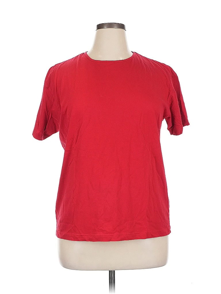 Pre-owned Eddie Bauer Active T-shirt In Red