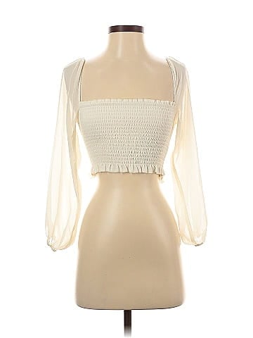 Blue Life 3/4 Sleeve Blouse (view 1)