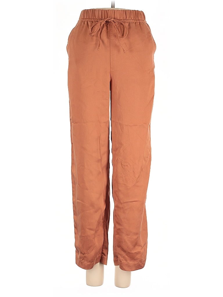 Pre-owned H&m Casual Pants In Brown