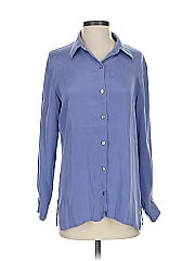 Chico's Design Long Sleeve Silk Top